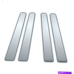 N[Jo[ 2010N2015ÑZfXGLK4PC Chrome PillarTChJo[ 4Pc Chrome Pillar Side Covers for 2010-2015 Mercedes Glk