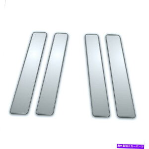 �N���[���J�o�[ 2007-2012 Chrome Pillar�́A�q�����_�CVeracruz 4PC�ɍ����悤�ɃJ�o�[���Ă��܂� 2007-2012 Chrome Pillar Covers to fit Hyundai Veracruz 4pc