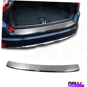 N[Jo[ tBbg{{XC60 2010-2017NAop[K[hgNVveN^[ubVO Fits Volvo XC60 2010-2017 Chrome Rear Bumper Guard Trunk Sill Protector Brushed