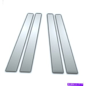 �N���[���J�o�[ 09-15 BMW 7�V���[�Y��4PC Chrome Pillar�T�C�h�J�o�[ 4Pc Chrome Pillar Side Covers for 09-15 Bmw 7 Series