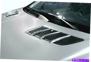 N[Jo[ ZfXW164 ML350 X164 GL450 Chrome Hood Vent Fin + Nozzle Cover Trim New For Mercedes W164 ML350 X164 GL450 Chrome Hood Vent Fin + Nozzle Cover Trim New