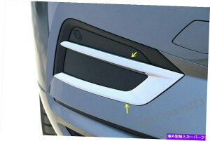 N[Jo[ tBbg2018 2019{{XC60 2PCSNtgop[AbvtHOCgvJo[gG Fit 2018 2019 Volvo XC60 2pcs Chrome Front Bumper Up Fog Light Lamp Cover Trim G