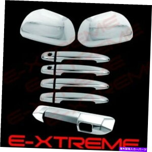 N[Jo[ 2012-2015g^^R}N~[Jo[+4hAnh+e[Q[gw/J For 2012-2015 Toyota Tacoma Chrome Mirror Cover+4 Door Handles+Tailgate W/Camera
