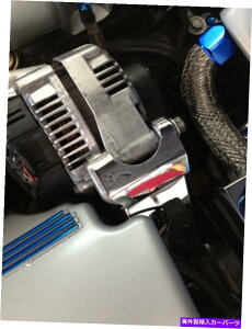 N[Jo[ Corvette C5 1997-2004XeX2PCI^l[^[BKTJo[GWNp[c Fits Corvette C5 1997-2004 Stainless 2Pc ALTERNATOR BKT COVER engine chrome part