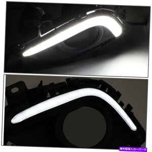 �N���[���J�o�[ 14-16�}�c�_6 LED DRL�o�[�o���p�[�h���C�r���O�t�H�O���C�g�����x�[���J�o�[ FOR 14-16 MAZDA 6 LED DRL BAR BUMPER DRIVING FOG LIGHT REPLACEMENT BEZEL COVER�y���s�A���i�z