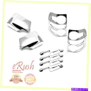 �N���[���J�o�[ 2006-2010 Ford Explorer Chrome�T�C�h�~���[�h�A�n���h���e�[���J�o�[�R���{�w�� FOR 2006-2010 FORD EXPLORER CHROME SIDE MIRROR DOOR HANDLE TAIL COVERS COMBO BUY�y���s�A���i�z