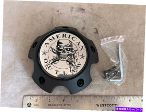 N[Jo[ AJ̃AEg[zC[}bgubNzC[nuJo[Z^[LbvBC-787S 5O American Outlaw Wheels Matte Black Wheel Rim Hub Cover Center Cap BC-787S 5 Lug