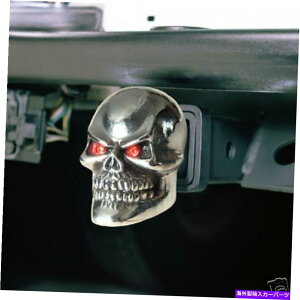 �N���[���J�o�[ �V����Chrome Skull Trailer Hitch�J�o�[�́A�f���炵�����A���ȃf�B�e�[����}�����Ă��������I NEW CHROME SKULL TRAILER HITCH COVER INSERT AWESOME REALISTIC DETAIL !�y���s�A���i�z