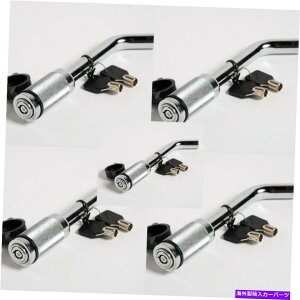 N[Jo[ ̃qb`sbNW 2L[+Jo[gbNg[[V[o[qb`5/8 "jo[ Lot of 5 Hitch Pin Lock w 2 Keys+cover truck trailer receiver Hitch 5/8" Univers