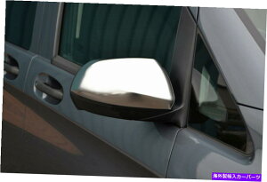 N[Jo[ ZfXxcvito W447i2015TeNEBO~[gZbgJo[̃Jo[ For Mercedes-Benz Vito W447 (2015 Satin Chrome Wing Mirror Trim Set Covers