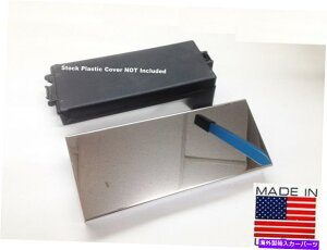 N[Jo[ Mustang 2010-2014XeXq[Y{bNXJo[GWNhXAbvp[c Mustang 2010-2014 Stainless FUSE BOX COVER engine chrome dress up parts