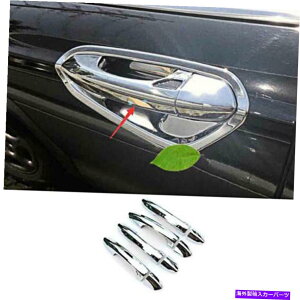 �N���[���J�o�[ Ford Mondeo Fusion 2013-2020 Chrome Side Smart Door�n���h���J�o�[�g����G For Ford Mondeo Fusion 2013-2020 Chrome Side Smart Door Handle Cover Trim G
