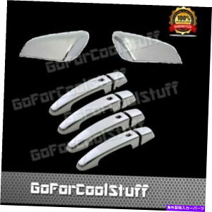 N[Jo[ 2018N19 2020NGMCn`N~[+4hAnhJo[w/ 4X}[g{^ For 2018 19 2020 GMC Terrain Chrome mirror+4 Door Handle Cover w/ 4 smart button