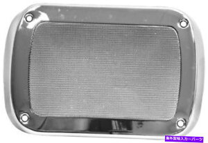 N[Jo[ 1955-59 Chevy PUWIXs[J[Jo[Chrome 55-59 1955-59 CHEVY PU RADIO SPEAKER COVER CHROME 55-59