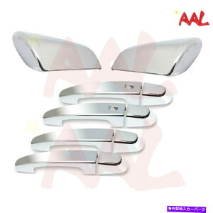 N[Jo[ 2021N21 GMCeCN~[+4hAnhJo[w/ 2X}[gL[{^ For 2021 21 GMC TERRAIN Chrome mirror+4 Door Handle Cover w/ 2 smart KEY button