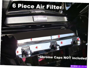 N[Jo[ Corvette C4 1990 6 PCXeXGAt^[Jo[LbgGWNp[chXAbv Corvette C4 1990 6 Pc Stainless AIR FlLTER COVER KIT engine chrome part dress up