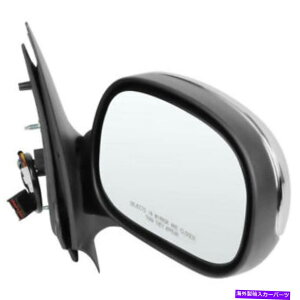 �N���[���J�o�[ Ford Expedition F-150�p��Chrome Power wit Chrome Power W/Cover Foldaway Mirror Passenger RH Side For Ford Expedition F-150�y���s�A���i�z