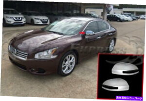 N[Jo[ tBbgF2009-2015Y}LV}NhA~[Jo[-W/SINCORA SUTOUT 2PCt fit:2009-2015 Nissan Maxima Chrome Door Mirror Covers - w/Signal Cutout 2Pc