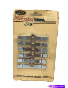�N���[���J�o�[ ���B���e�[�W�t�H�[�h���[�^�[�X�|�[�cOEM�o���u�J�o�[��6pc�V�����Â��X�g�b�NM-6681-A303�����������܂� Vintage Ford Motorsports OEM Valve Cover Hold Down 6Pc New Old Stock M-6681-A303