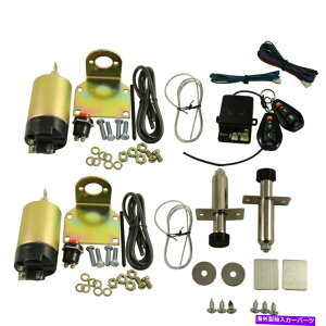 N[Jo[ jo[T85 lbVF[unhhA|bp[hALbgVXeݒ肵 Universal 85 lb Shaved Handle Door Popper Door Kit Systems With Remotes Set