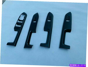 クロームカバー フォードブロンコドアウィンドウリフトカバーノブガラススイッチ2021のカーアクセサリー Car Accessories For Ford Bronco Door Window Lift Cover Knob Glass Switch 2021