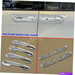 クロームカバー トヨタシエナ2021-2022クロムドアハンドルボウルカップカバートリムアクセサリー For Toyota Sienna 2021-2022 Chrome Door Handle Bowl Cup Cover Trims Accessories