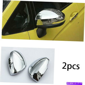 N[Jo[ z_tBbgWY2014-2020邢NGNXeAAr[~[Jo[g For Honda Fit Jazz 2014-2020 Bright Chrome Exterior Rear View Mirror Cover Trim