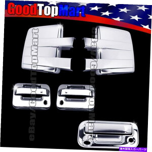 N[Jo[ Ford F150 2009-2014 Full Mirror+2hAPSK+Tailgate KHJChromeJo[ Chrome Covers For Ford F150 2009-2014 Full Mirror+2 Doors PSK+Tailgate KH Camera