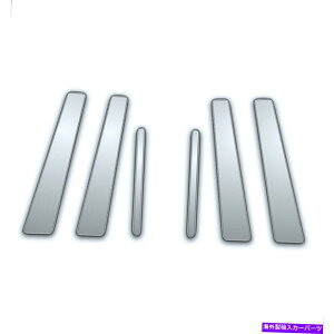 N[Jo[ 6PC Chrome PillarTChJo[06-08tHNX[QETM 6Pc Chrome Pillar Side Covers for 06-08 Volkswagen Rabbit
