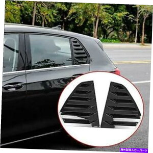 N[Jo[ 1/4NH[^[TChEBhE[o[XN[vJo[VWSt8MK8 2020 2021 Car 1/4 Quarter Side Window Louvers Scoop Cover Vent For VW GOLF 8 MK8 2020 2021