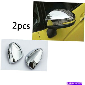 N[Jo[ z_tBbgWY2014-2020 ABS邢NAr[TCh~[Jo[g For Honda Fit Jazz 2014-2020 ABS Bright Chrome Rear View Side Mirror Cover Trim