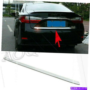N[Jo[ Lexus ES350 ES300H 15-17XeXAgNe[Q[ghAJo[gp For Lexus ES350 ES300H 15-17 Stainless Rear Trunk Tail Gate Door Lid Cover Trim