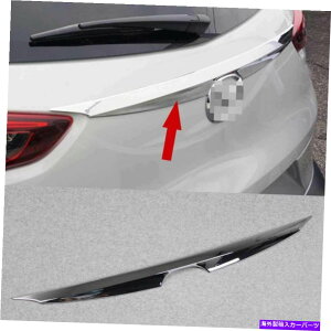 N[Jo[ 1PCSNAgNW~h[fBOJo[gtBbg2016-2021}c_CX-3 1pcs Chrome Rear Trunk Lid Middle Moulding Cover Trim Fits 2016-2021 Mazda CX-3