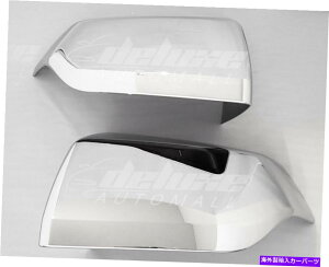 N[Jo[ 2021ÑN~[Jo[2022V{[^z /xOGMC[R / XLiR+Lj Chrome Mirror Covers FOR 2021 2022 Chevy Tahoe / Suburban & GMC Yukon / XL (R+L)