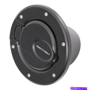 �N���[���J�o�[ Jeep Wrangler JK 2018 Smittybilt�u���b�N�K�X�L���b�v�J�o�[�p For Jeep Wrangler JK 2018 Smittybilt Black Gas Cap Cover�y���s�A���i�z