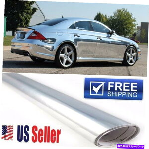 N[Jo[ Vo[/Nrj[bvyCg/\ʃJo[P[XveN^[tBDIY 120 "x60" Silver/Chrome Vinyl Wrap Paint/Surface Cover Case Protector Film DIY 120"x60"