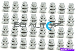 �N���[���J�o�[ 32�V���o���[�h�A�o�����V�F�V�G���G�N�X�v���X�o���z�C�[���N�������O�i�b�g�J�o�[�V�i SET OF 32 SILVERADO AVALANCHE SIERRA EXPRESS VAN WHEEL CHROME LUG NUT COVERS NEW