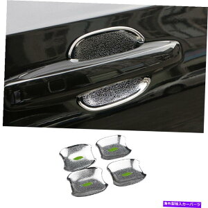 N[Jo[ {{XC90 2016-2022NABSGNXeATChhA{EJo[g4PCSɓK܂ Fit For Volvo XC90 2016-2022 Chrome ABS Exterior Side Door Bowl Cover Trim 4pcs