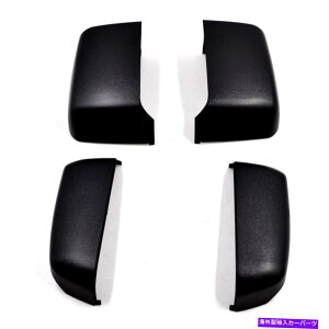 �N���[���J�o�[ 14-19�̃u���b�N�g�E�~���[�J�o�[�L���b�v�X�J�� Black Tow Mirror Cover Caps Skull For 14-19 Chevy Silverado GM Sierra OE Replace�y���s�A���i�z