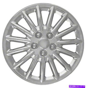 N[Jo[ 4A15C`̃N15̐VZbǵAAt^[}[PbgzC[Jo[X|[N܂ New Set Of 4, 15 Inch Chrome 15 Spoke Aftermarket Wheel Covers