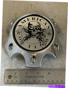 N[Jo[ VAJAEg[NzC[XibvnuJo[Z^[LbvBC-789 6O NEW American Outlaw Rim Chrome Wheel Snap In Hub Cover Center Cap BC-789 6 Lug