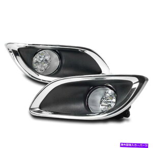 N[Jo[ 2009-2011g^X2/3D[[op[LEDtHOCg+n[lX+NgJo[ 2009-2011 TOYOTA YARIS 2/3D LOWER BUMPER LED FOG LIGHT+HARNESS+CHROME TRIM COVER