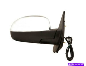 N[Jo[ xÕVo[h^zA@`07-13p[MN~[E For Suburban Silverado Tahoe Avlanche 07 - 13 Power Heated Chrome Mirror Right