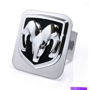 N[Jo[ Au-Tomotive Gold Dodge ChromeSg[[qb`Jo[vO Au-TOMOTIVE GOLD Dodge Chrome Logo Trailer Hitch Cover Plug