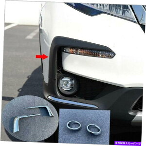 N[Jo[ z_pCbg2019-2021J[ANZT[ABSN[tgtHOCgv4PCS For Honda Pilot 2019-2021 Car Accessories ABS Chrome Front Fog Light Lamp 4PCS