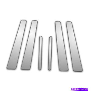 N[Jo[ 03-09g^4i[6pcÑ|XgJo[ 6Pc Chrome Pillar Post Covers for 03-09 Toyota 4 Runner