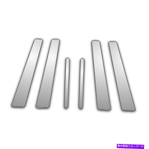 N[Jo[ 09-14 Chrome 6PĆAq_C̋Nɍ悤ɃJo[Ă܂ 09-14 Chrome 6pc Pillar Covers to fit Hyundai Genesis