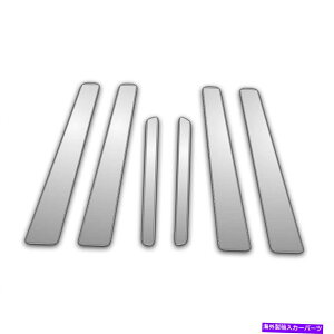 N[Jo[ 6PC Chrome Pillar PostJo[2011-2015 Volvo S60 6Pc Chrome Pillar Post Covers for 2011-2015 Volvo S60