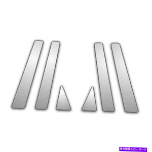 N[Jo[ 07-15}c_CX-96PC Chrome Pillar|XgJo[ 6Pc Chrome Pillar Post Covers for 07-15 Mazda Cx-9