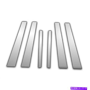 N[Jo[ 04-10 BMW 5V[Y6pc Chrome Pillar|XgJo[ 6Pc Chrome Pillar Post Covers for 04-10 Bmw 5 Series
